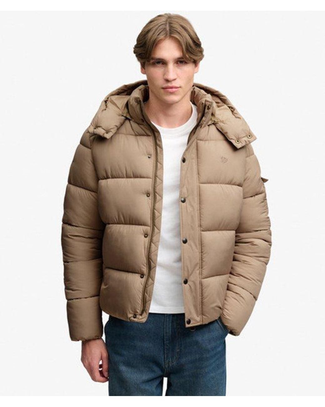 Superdry Metallic & Co Premium Ripstop Puffer Jacket for men
