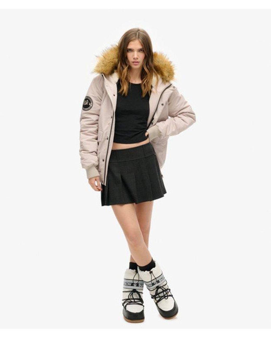 Superdry Snowboots in het Black