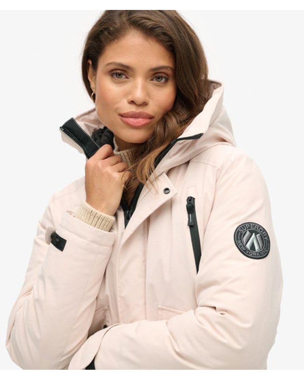 Superdry Natural & Co City Padded Bomber Jacket