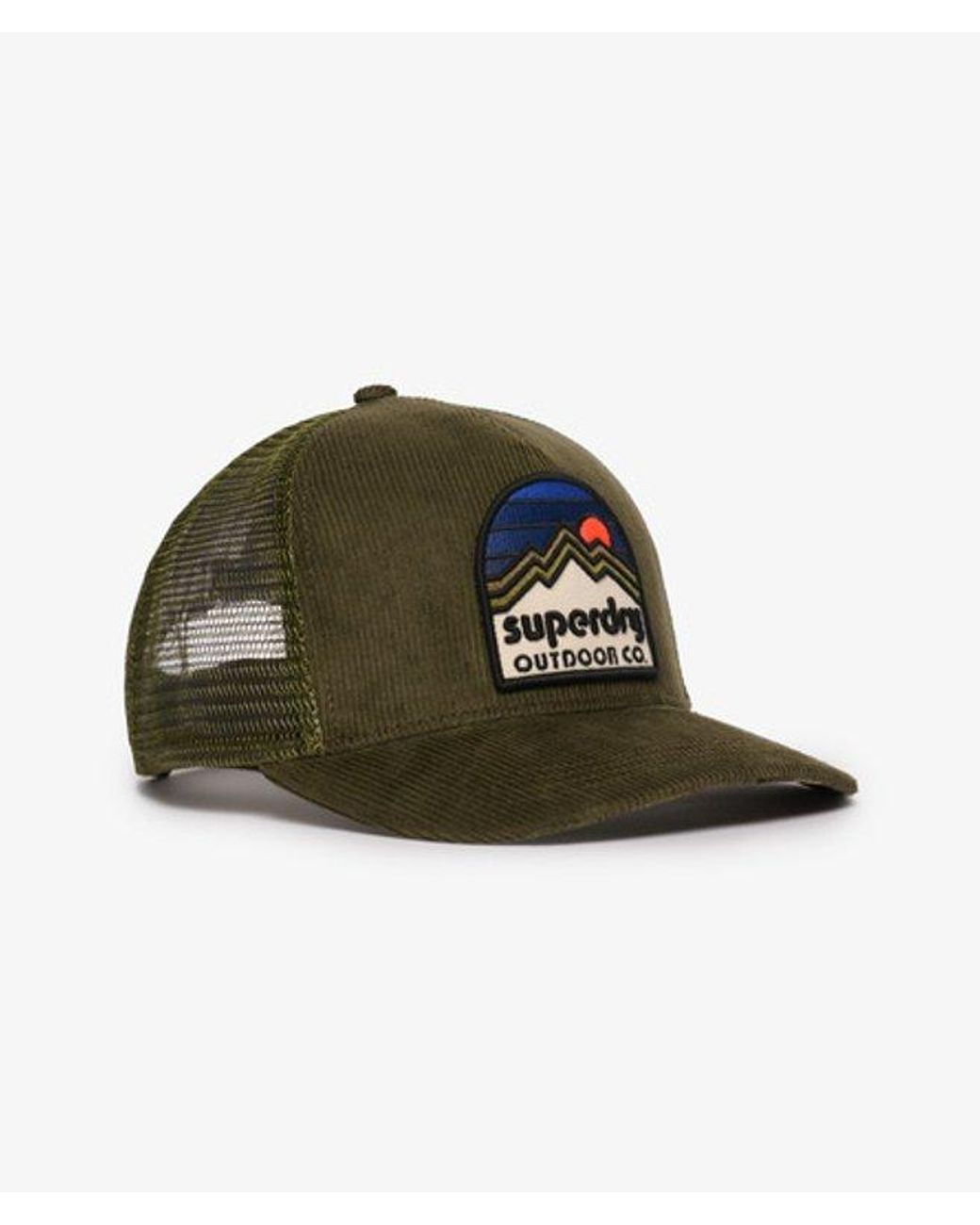Superdry Green & Co Mesh Cord Trucker Cap