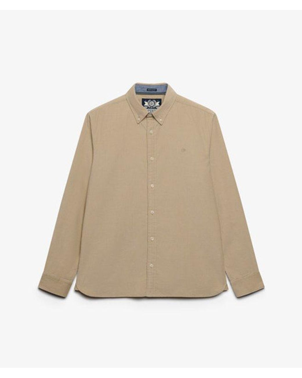 Superdry Natural & Co Classic Needle Cord Shirt for men