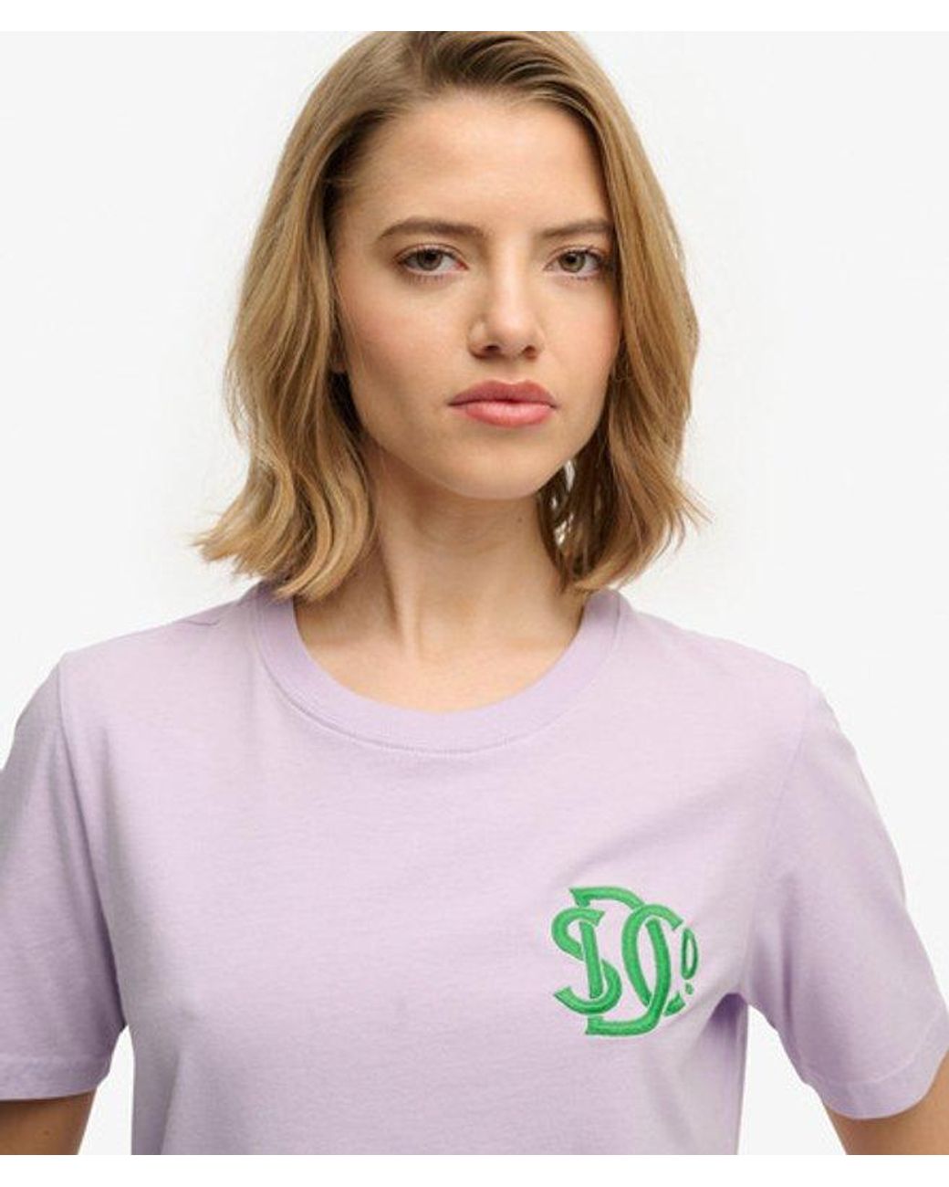 Superdry Purple Sd & Co Relaxed T-Shirt