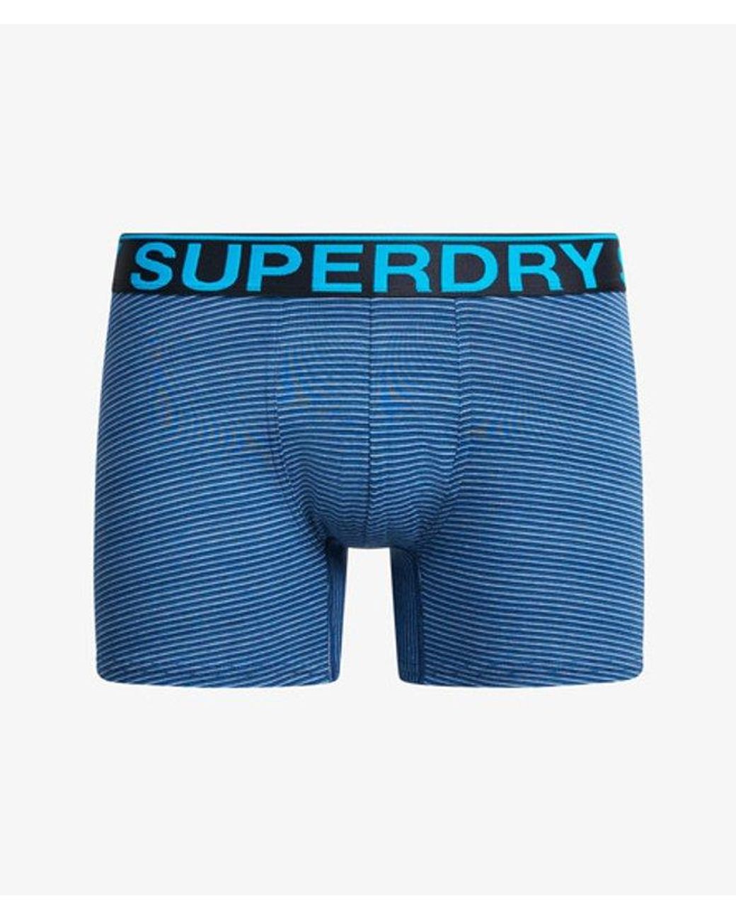 Superdry Boxershort Drieverpakking in het Blue voor heren