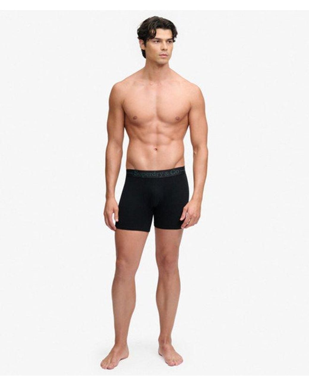 Superdry Multicolor Co Boxer Triple Pack for men