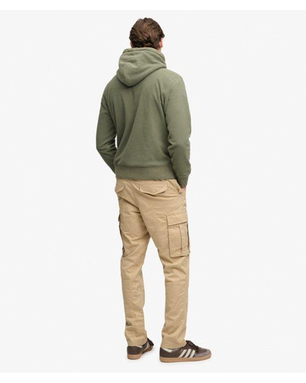 Superdry Green & Co Slim Taper Cargo Pants for men