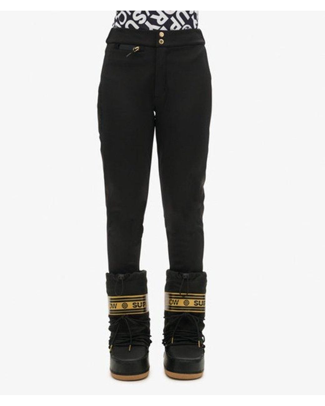 Superdry Black & Co Ski Luxe legging Snow Pants
