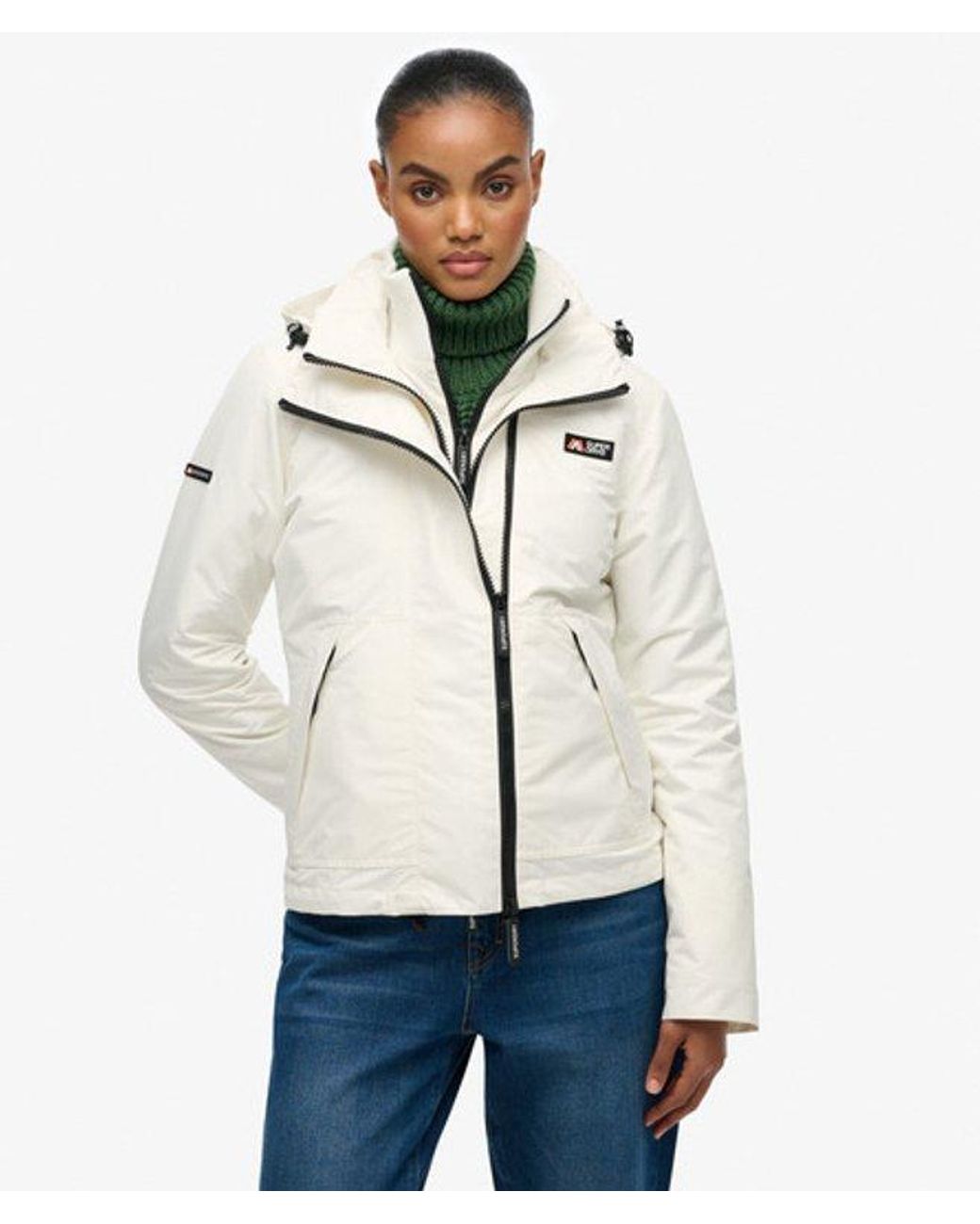 Superdry Natural & Co Hooded Mountain Windbreaker Jacket
