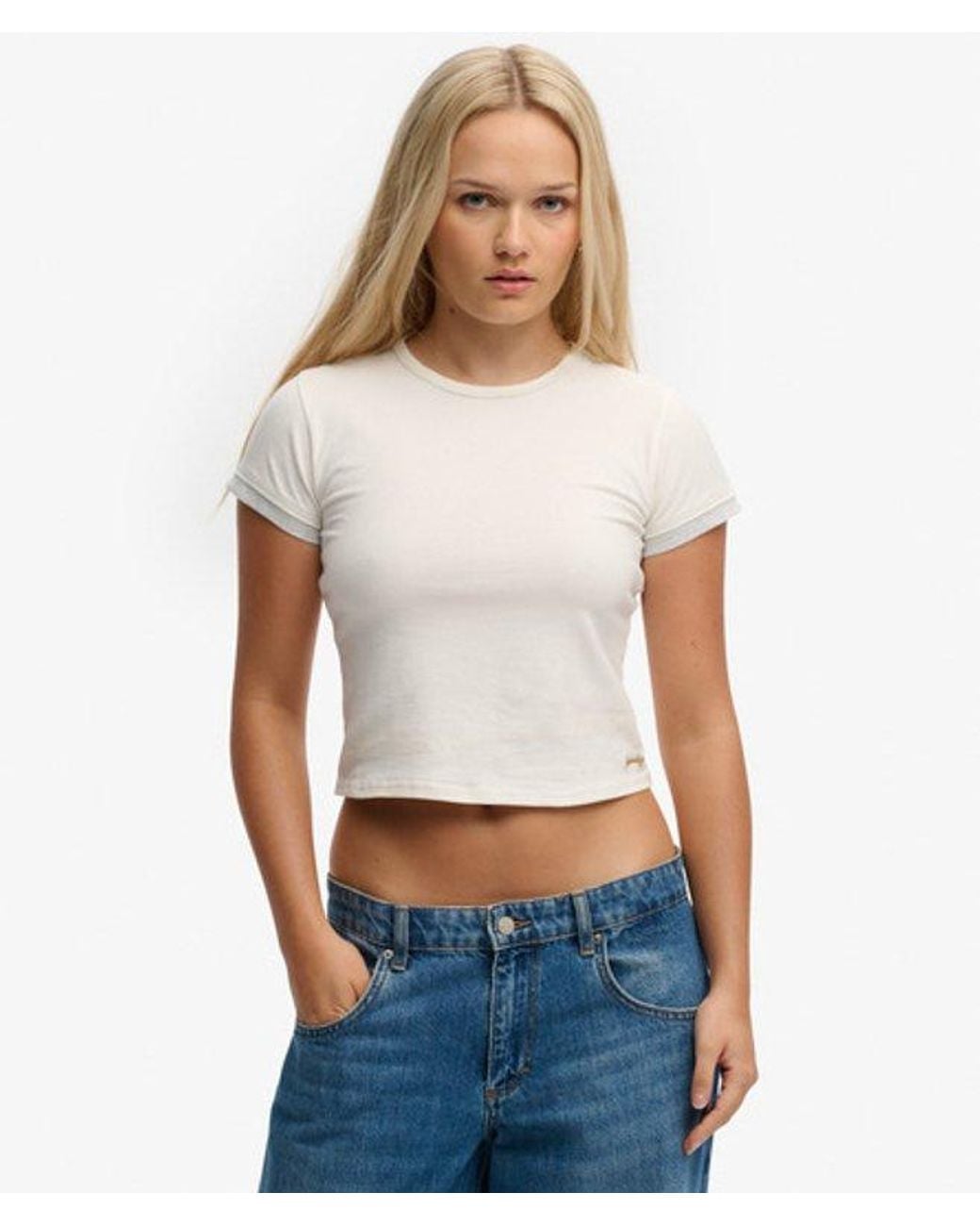 Superdry White & Co Athletic Essentials Layered Top