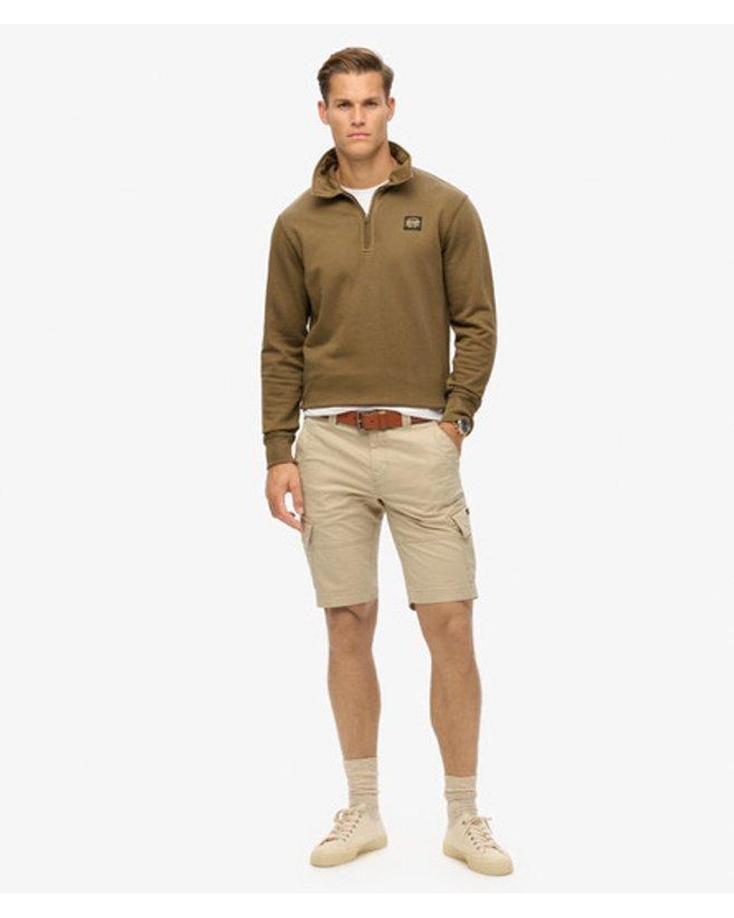 Superdry Natural & Co Organic Cotton Core Cargo Shorts for men