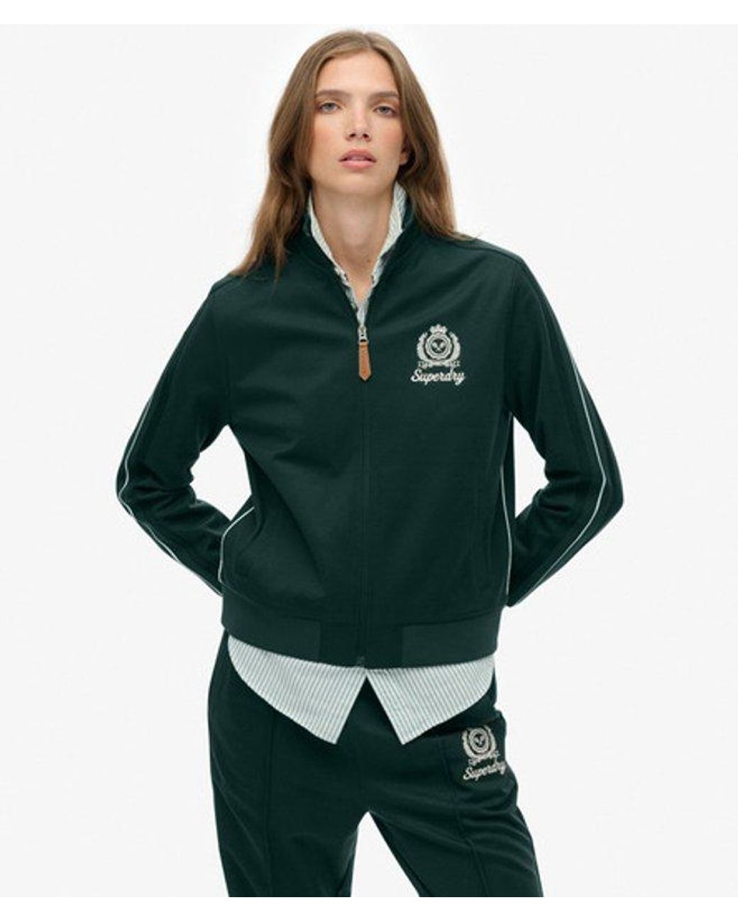 Superdry Green & Co Country Club Track Top