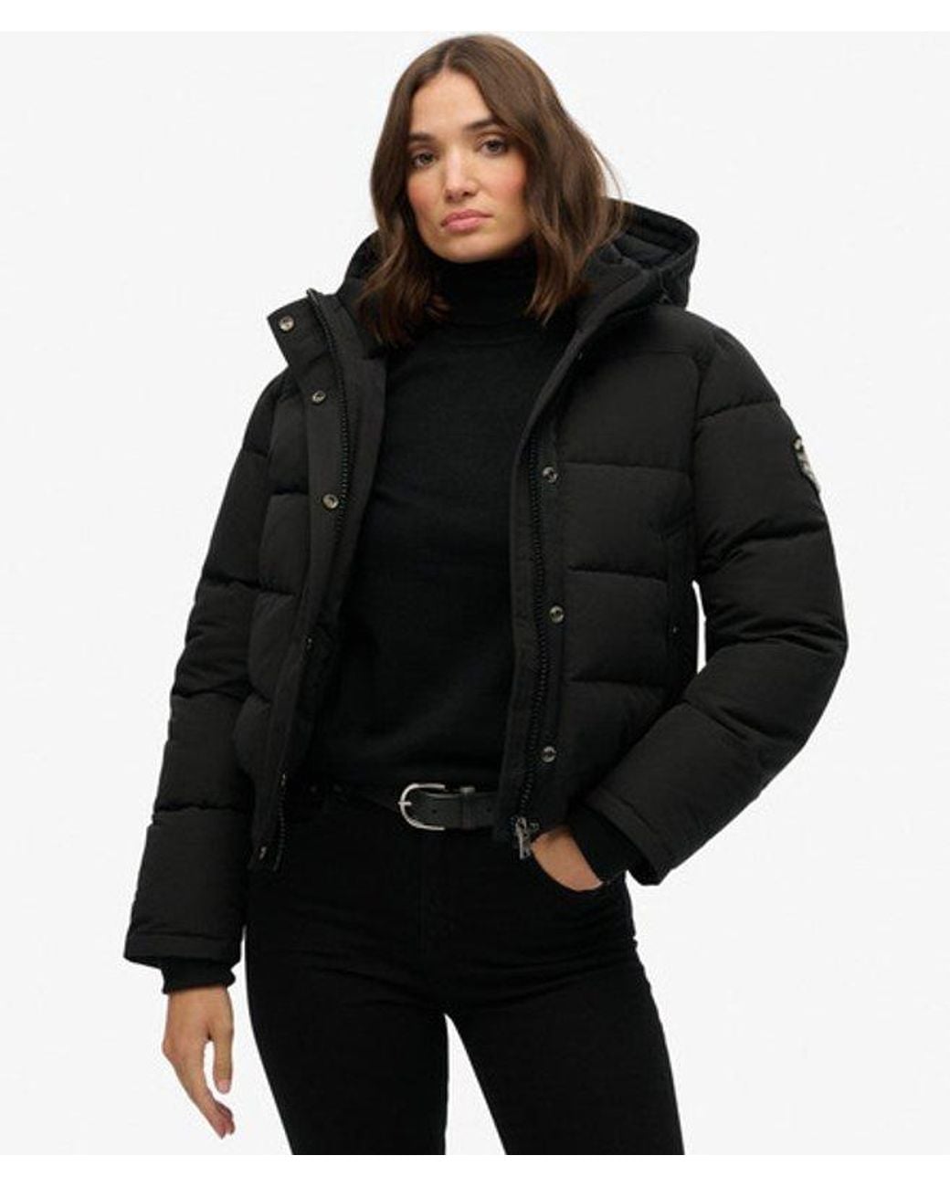 Superdry Everest Bomber Jas in het Black