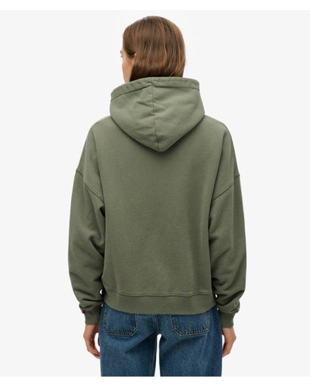 Superdry Green Neo Trad Tattoo Relaxed Hoodie