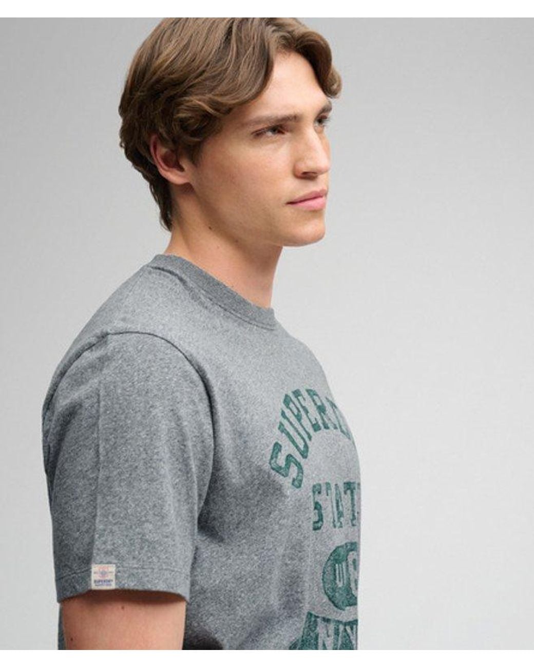 Superdry Gray & Co Athletic Essentials T-shirt for men