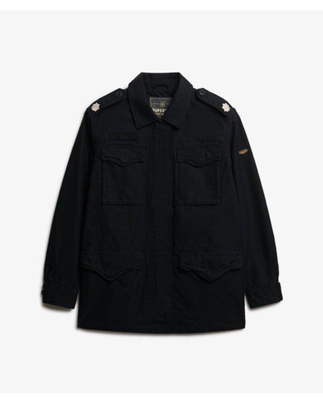 Superdry Black & Co Embellished Field Jacket