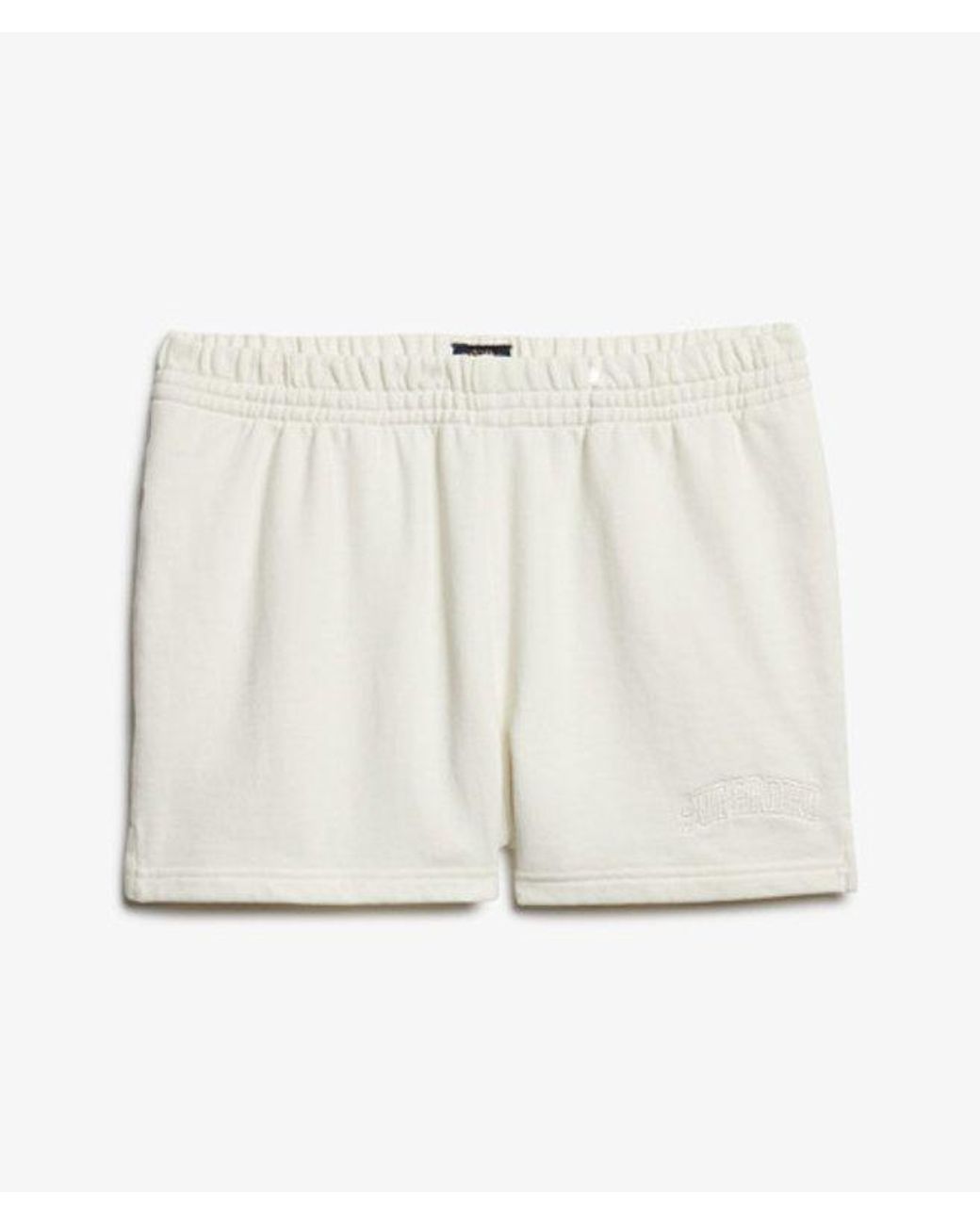 Superdry White & Co Athletic Essentials Tonal Embroidered Shorts