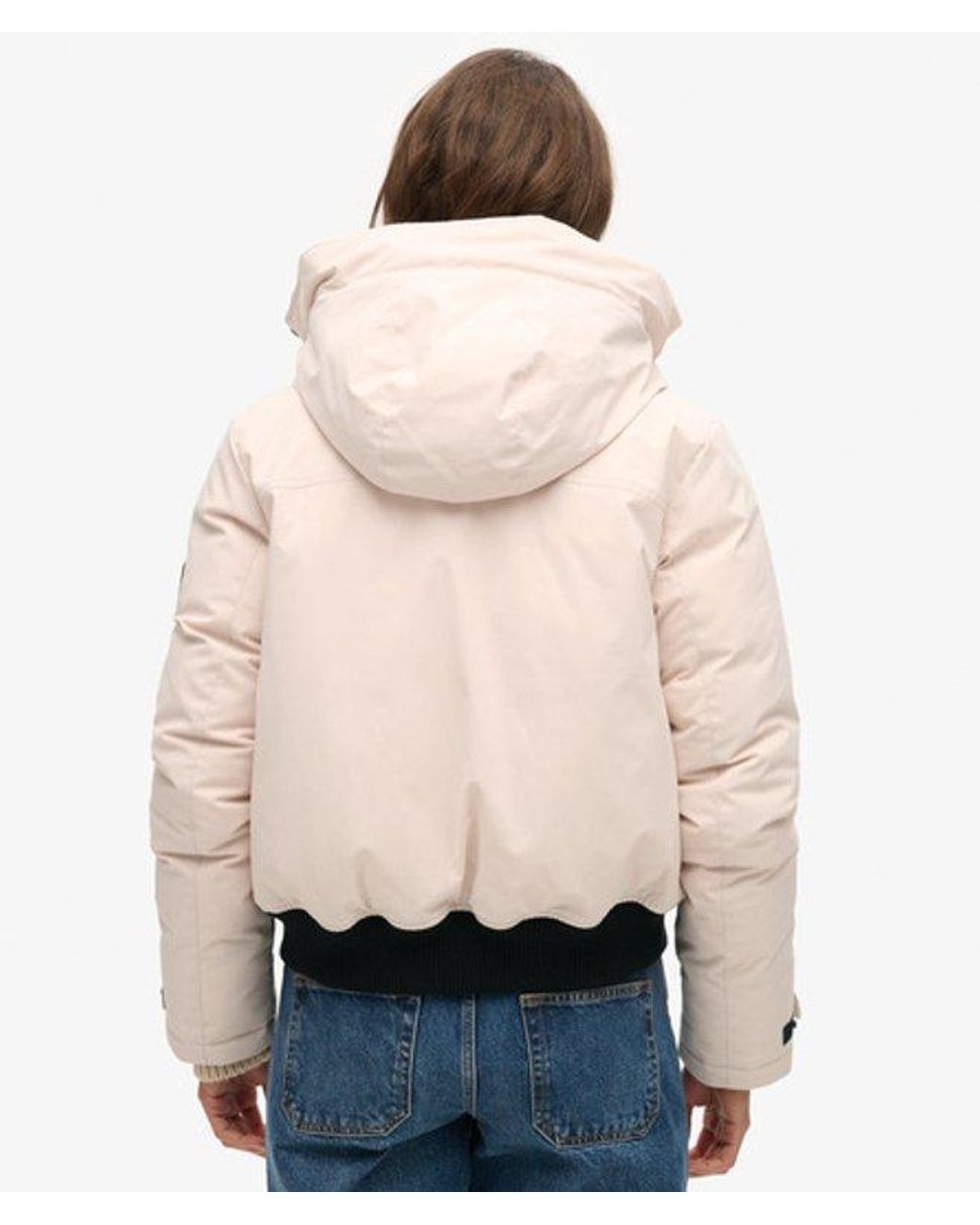 Superdry Natural & Co City Padded Bomber Jacket