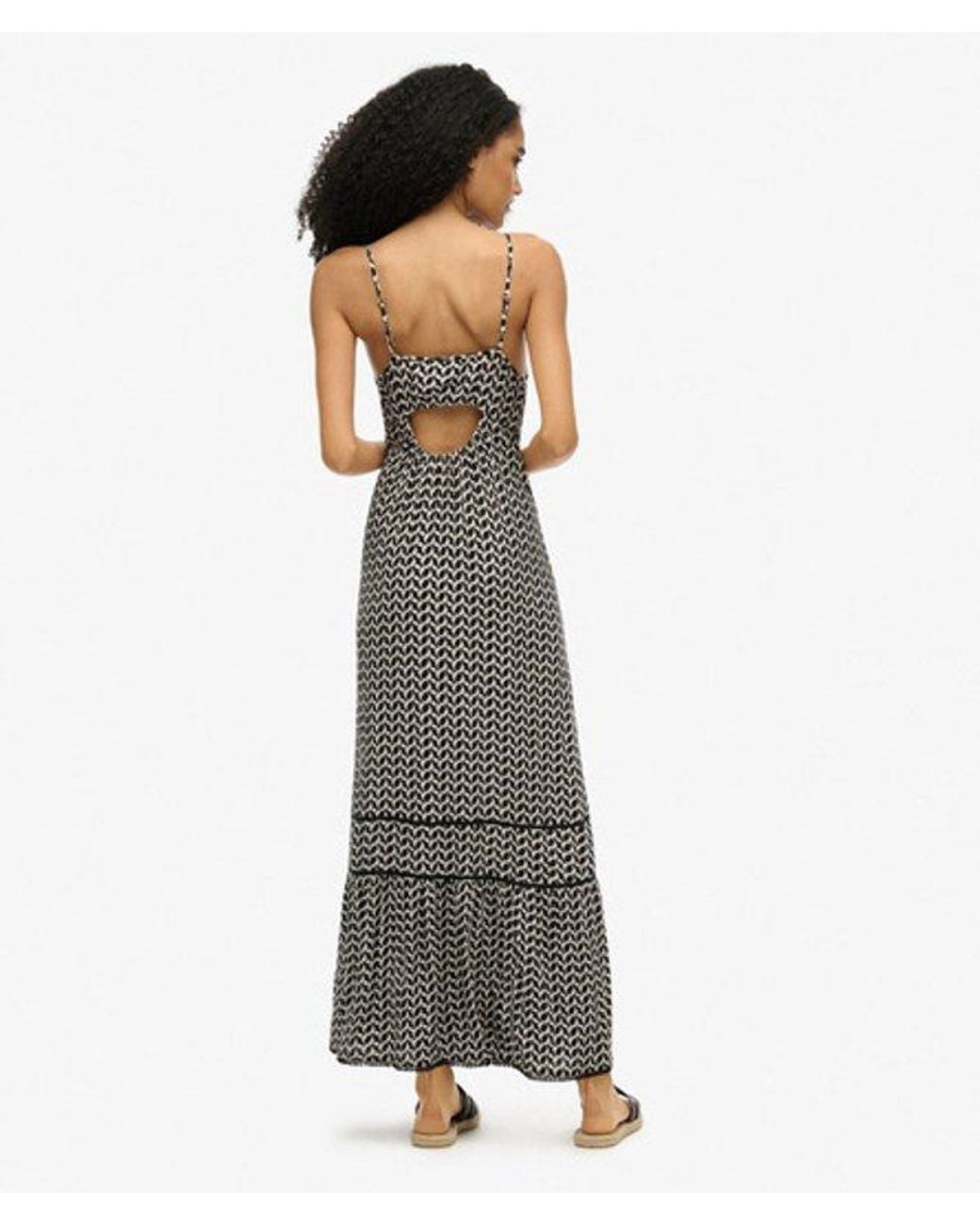 Superdry White Cami Maxi Dress