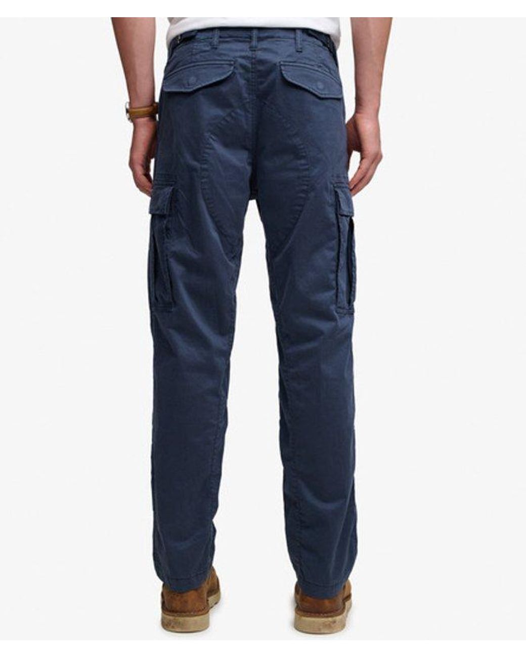 Superdry Blue & Co Regular Tapered Cargo Pants for men