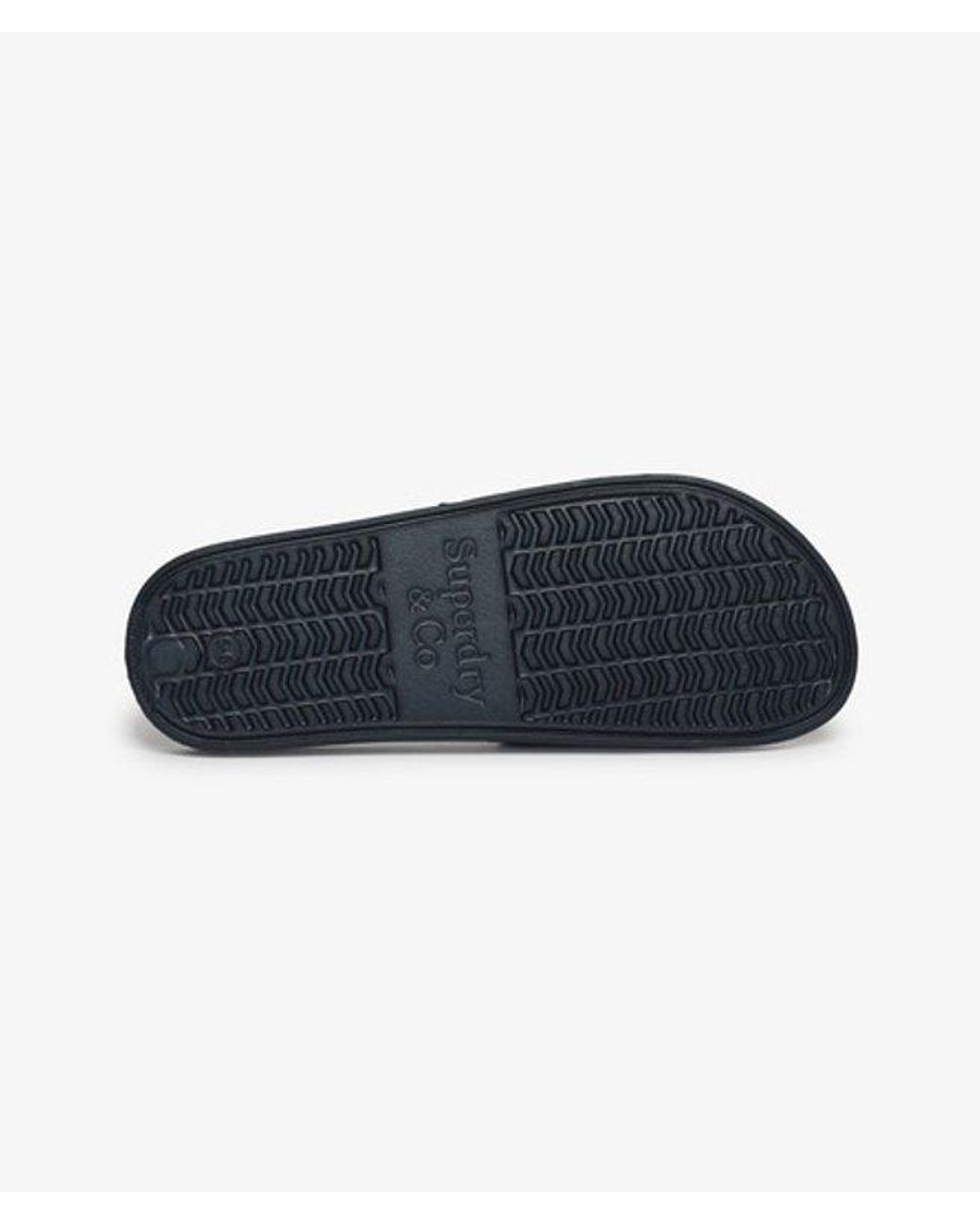 Superdry Blue & Co Pool Sliders
