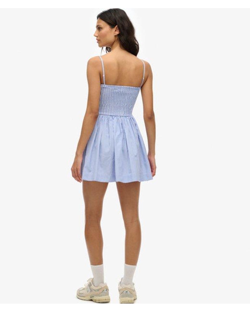 Superdry Blue & Co Corset Cami Mini Dress