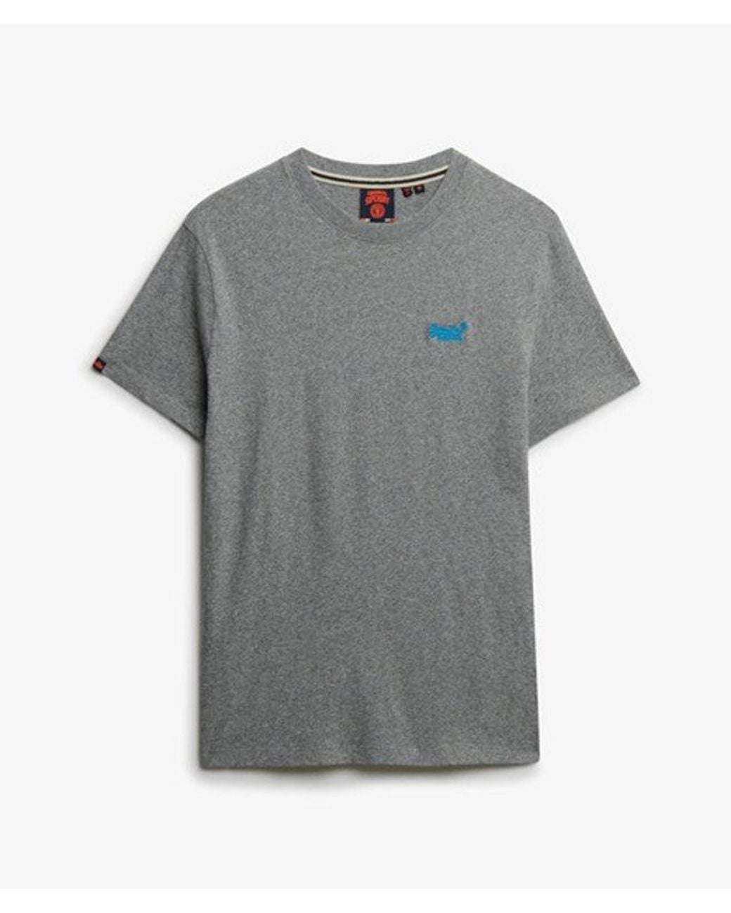 Superdry Gray & Co Essential Logo T-shirt for men