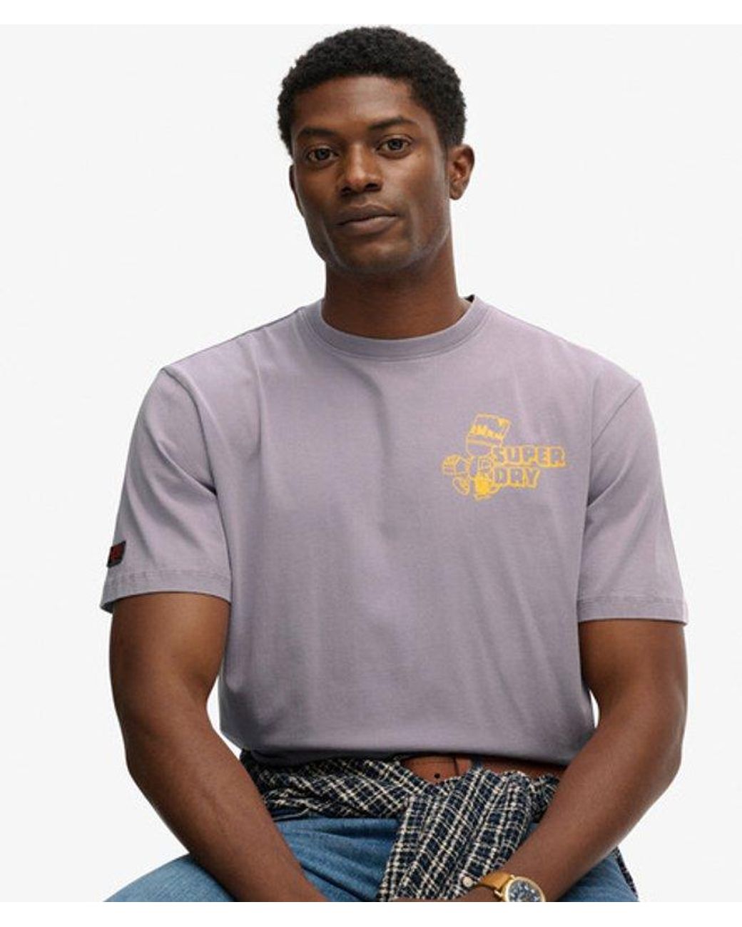 Superdry Blue & Co Trade Tools Oversized T-shirt for men