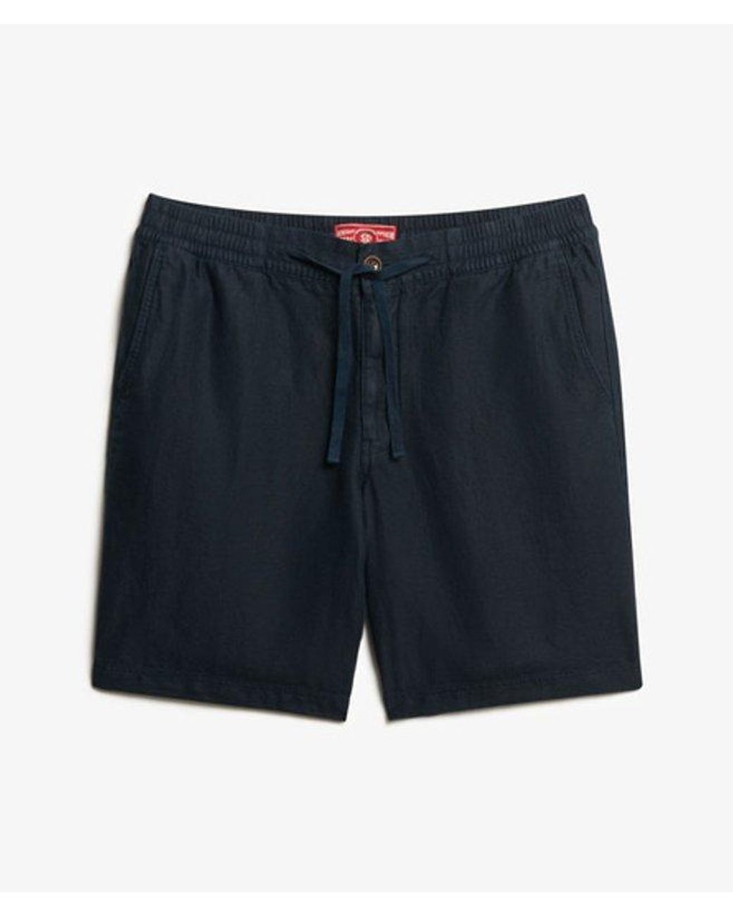 Superdry Blue & Co The Merchant Store- Linen Shorts for men