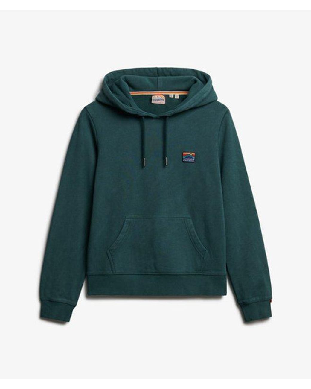 Superdry Blue & Co Great Outdoors Embroidered Hoodie