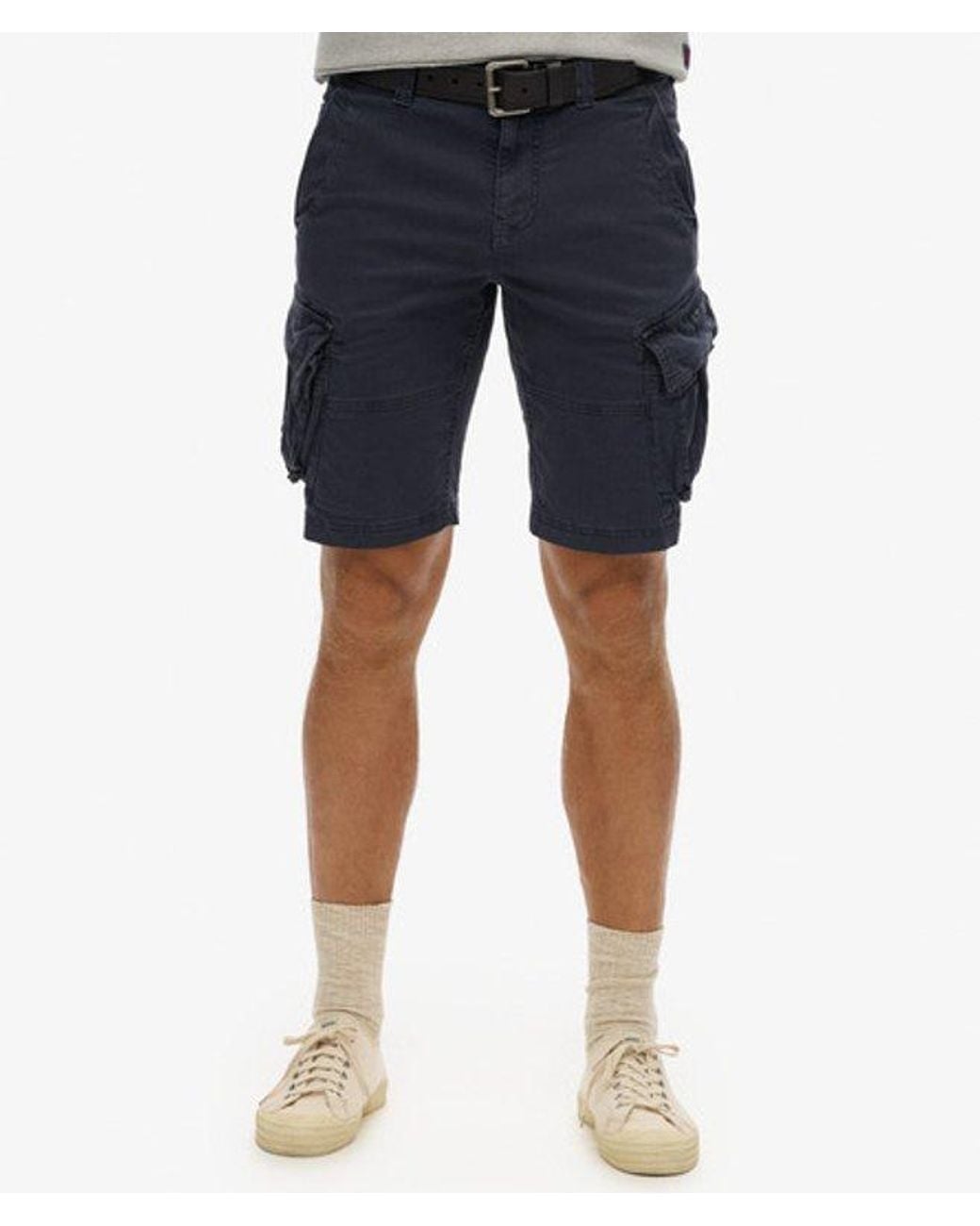 Superdry Blue Core Cargo Shorts for men