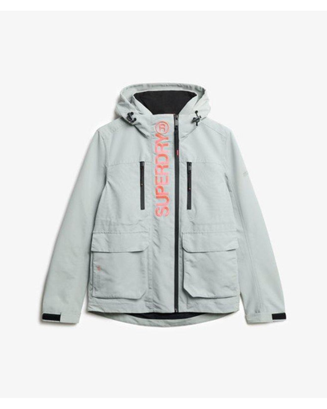 Superdry Gray & Co Hooded Ultimate Tech Windbreaker