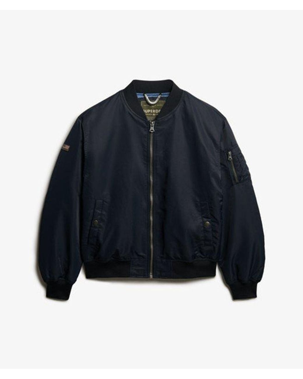 Superdry Blue & Co Ma1 Bomber Jacket
