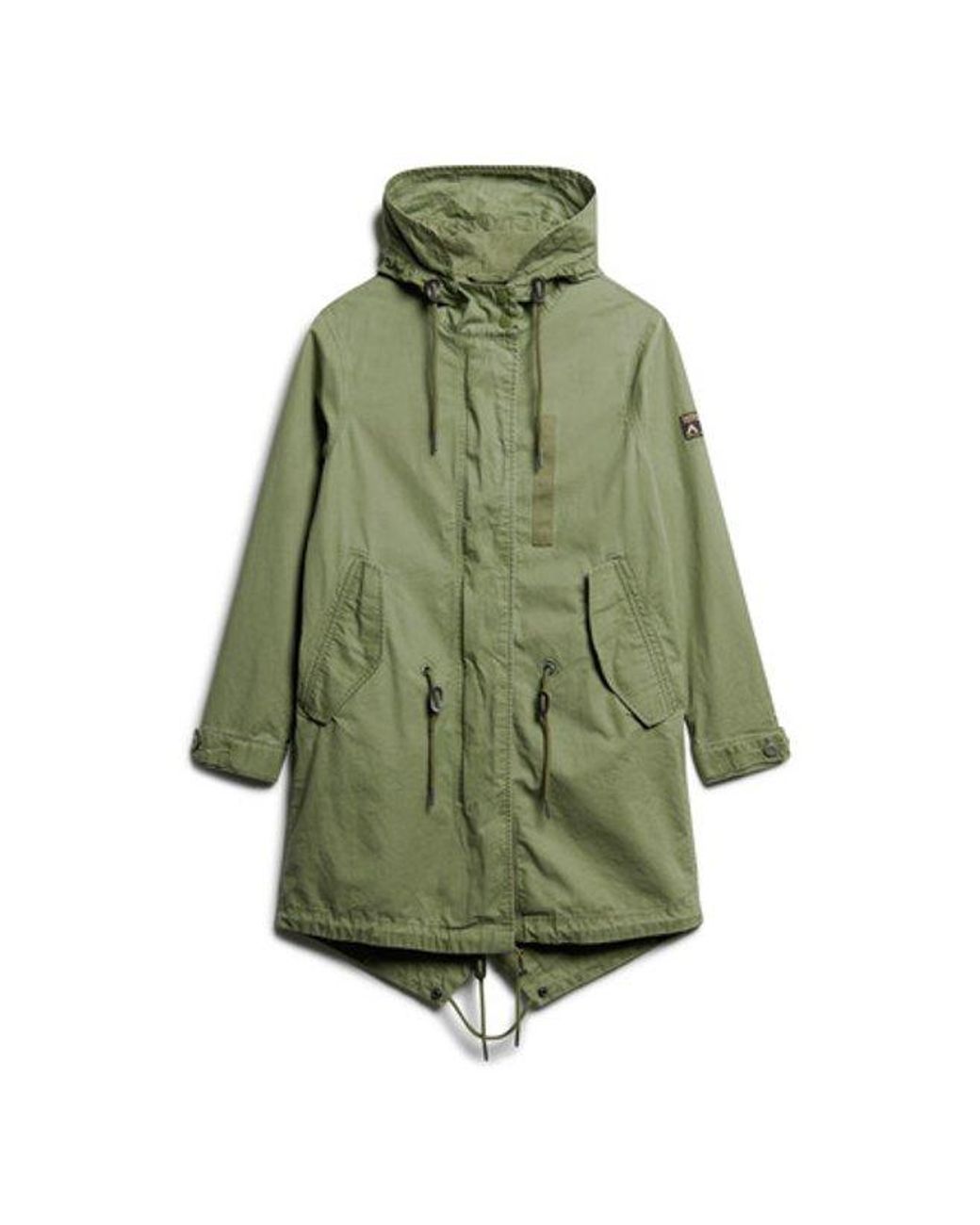 Superdry Green & Co Fully Lined Vintage Field Parka