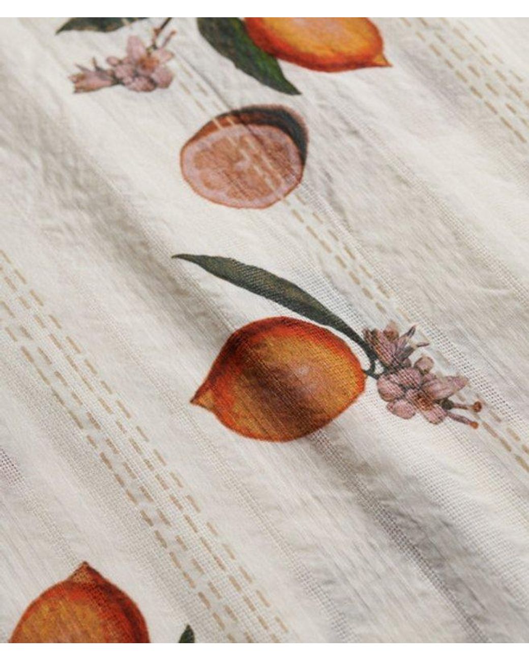 Superdry Natural & Co Beach Printed Short Sleeve Shirt
