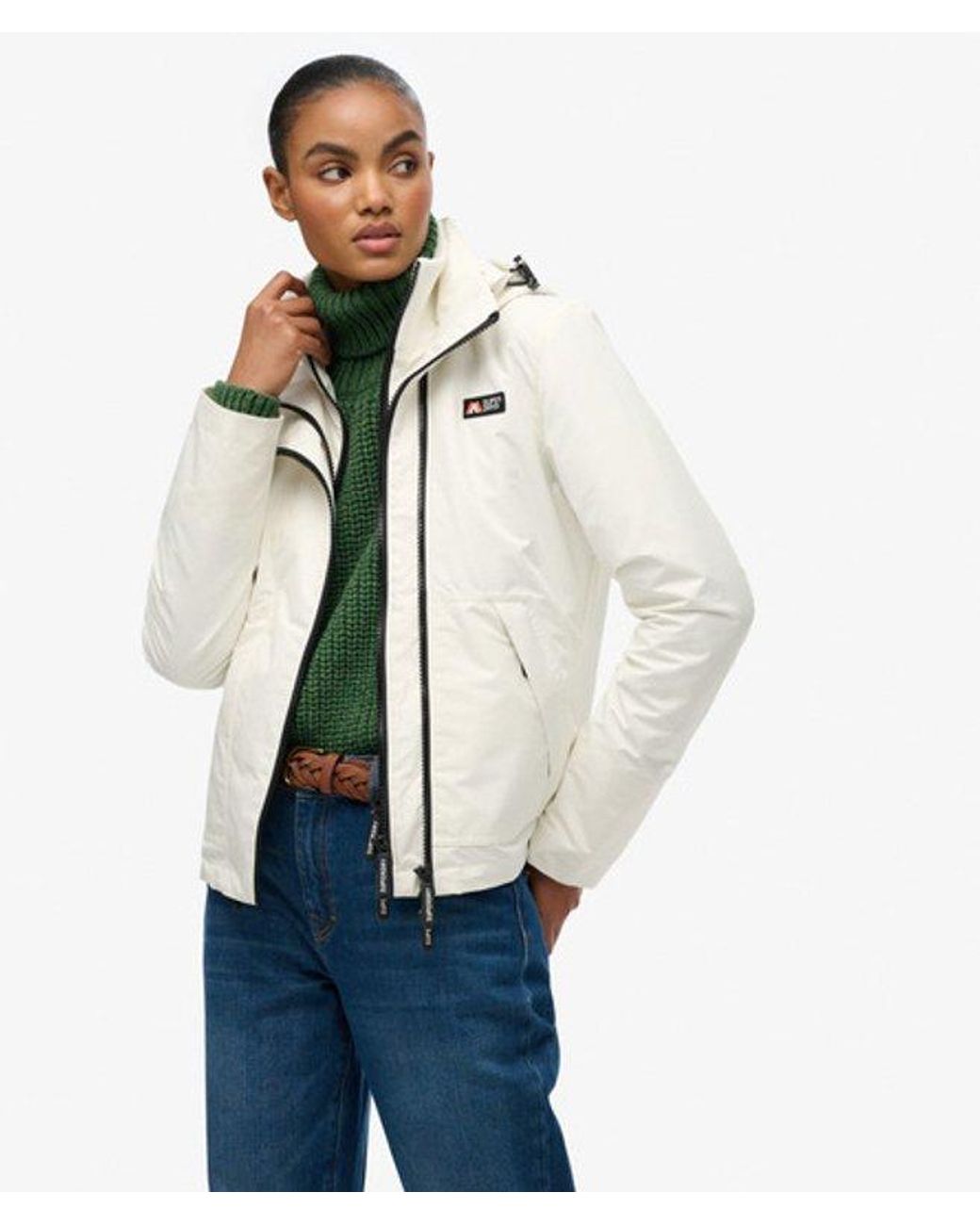 Superdry Natural & Co Hooded Mountain Windbreaker Jacket