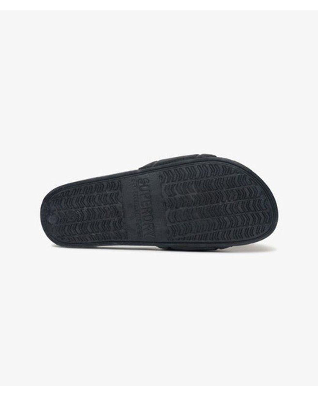 Superdry Blue & Co Destination Pool Sliders