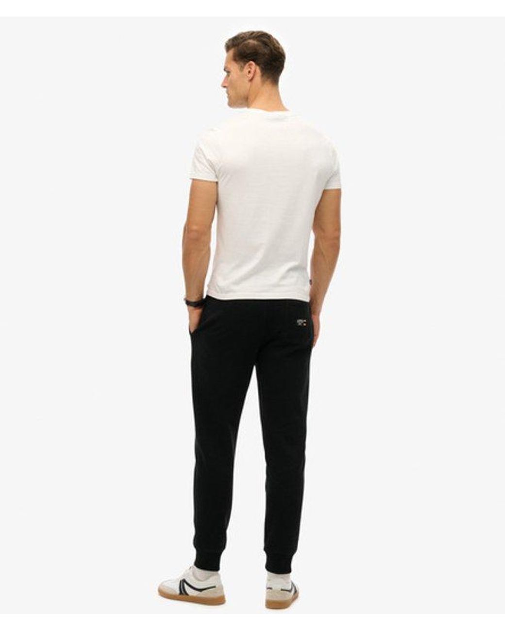 Superdry White & Co Essential Logo Half Brushed joggers for men