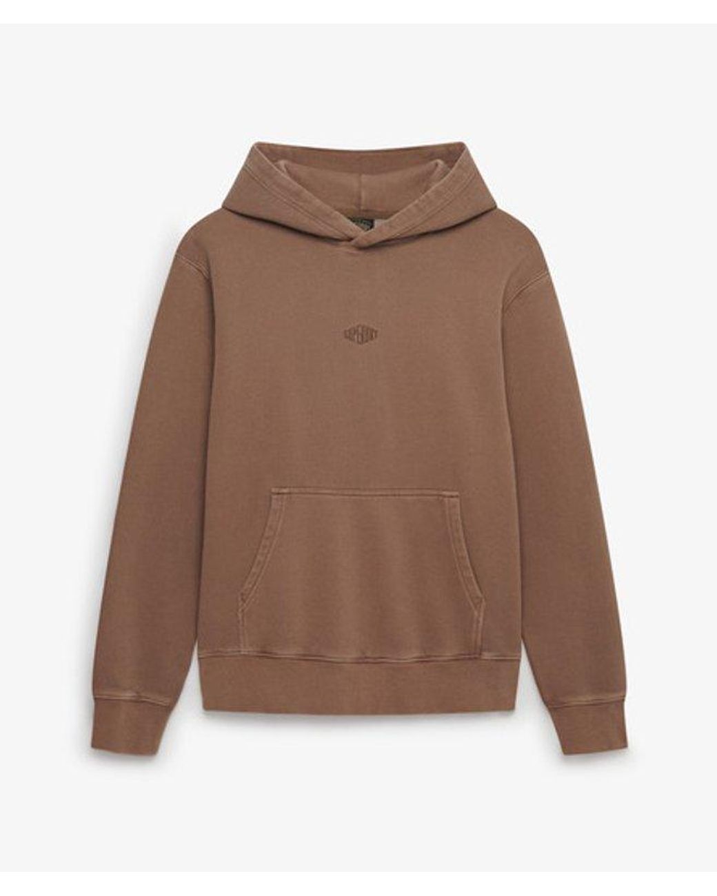 Superdry Hoodie Met Micrologo in het Brown voor heren