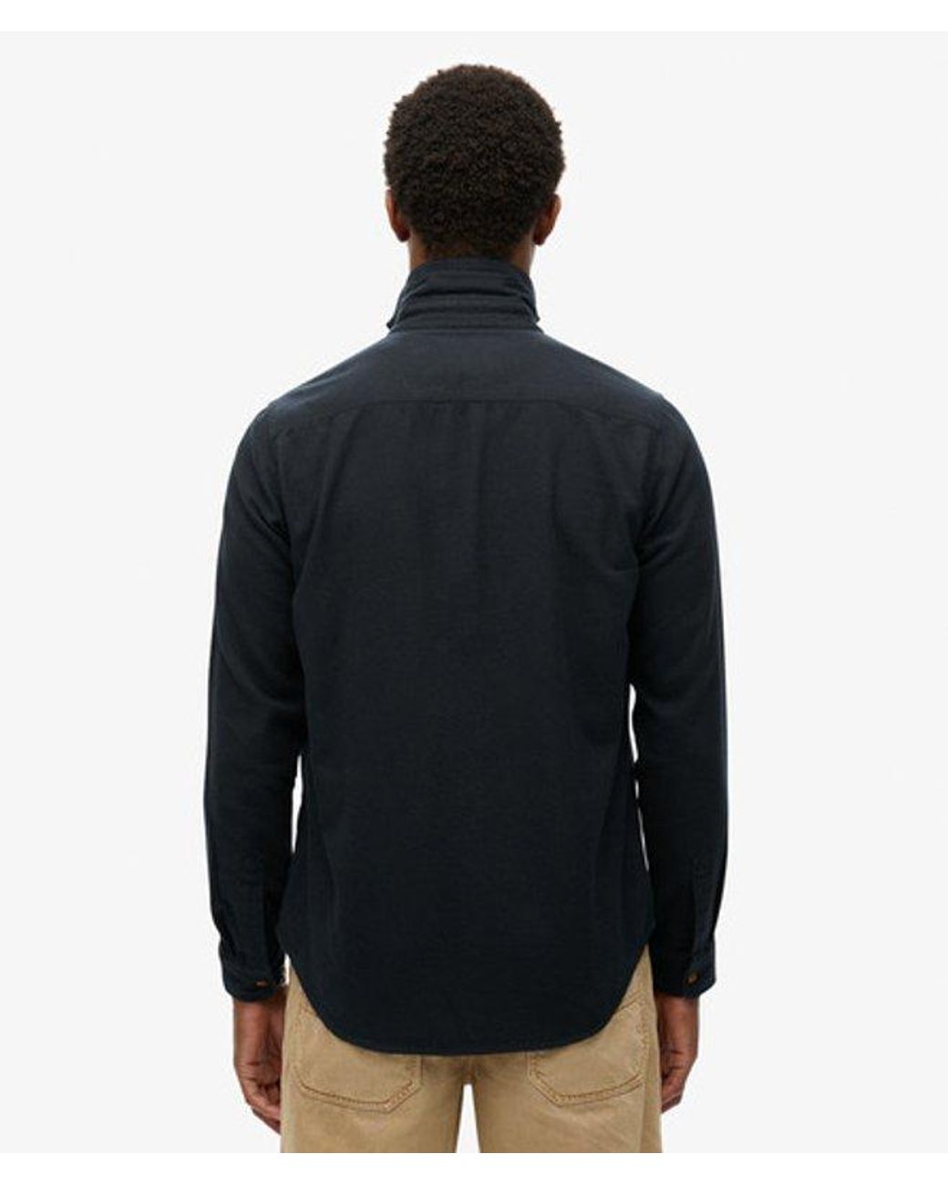 Superdry Blue Trailsman Relaxed Fit Overshirt for men