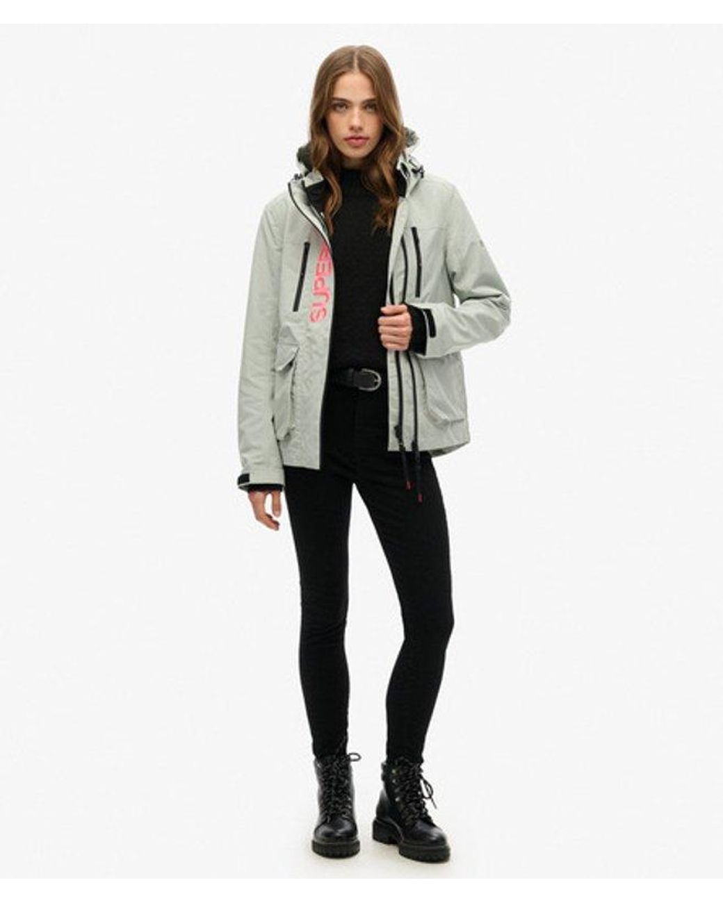 Superdry Gray & Co Hooded Ultimate Tech Windbreaker