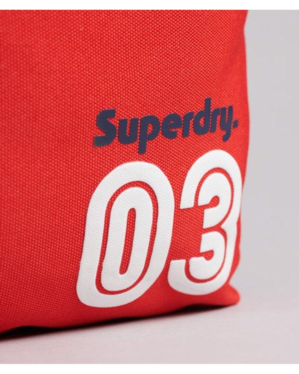 Superdry Vintage Terrain Montana Backpack Red / Apple Red - Size: 1size