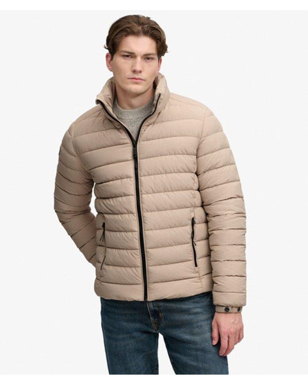 Superdry Natural & Co Fuji Midweight Padded Jacket for men