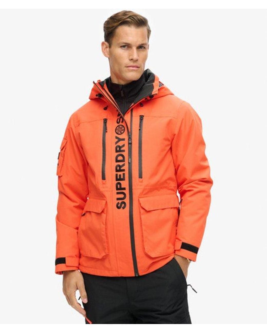 Superdry Orange & Co Ski Ultimate Rescue Jacket for men