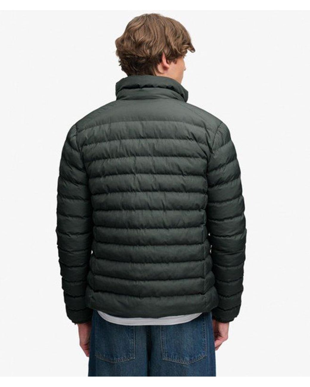 Superdry Black & Co Fuji Estate Padded Jacket for men