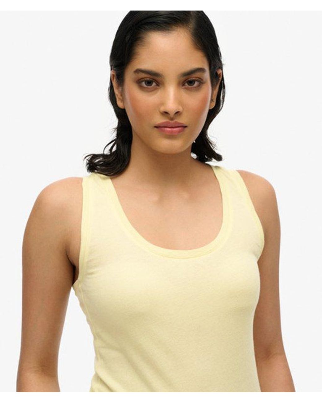 Superdry Blue & Co Studios Lightweight Racer Vest Top