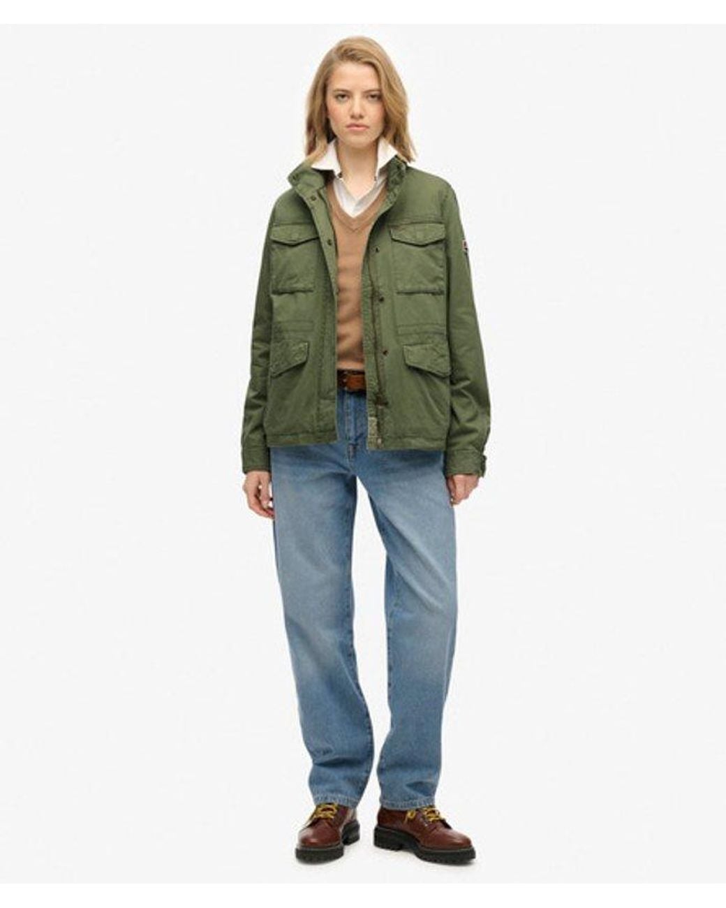 Superdry & Co M65 Rookie Jas in het Green