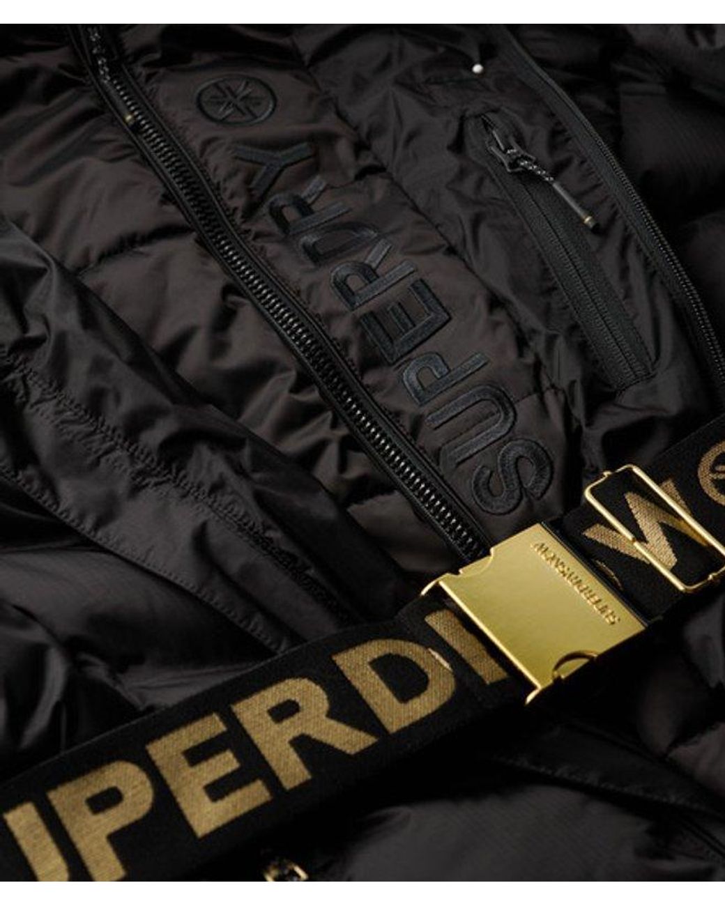 Superdry Black & Co Ski Luxe Puffer Jacket
