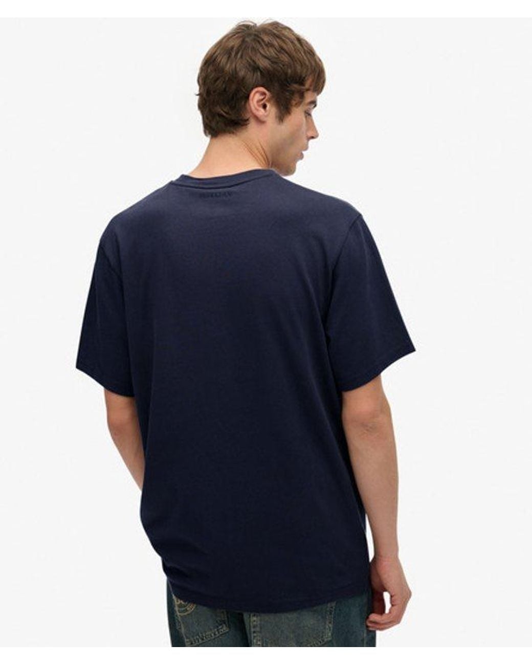 Superdry Blue & Co Oversized T-shirt for men