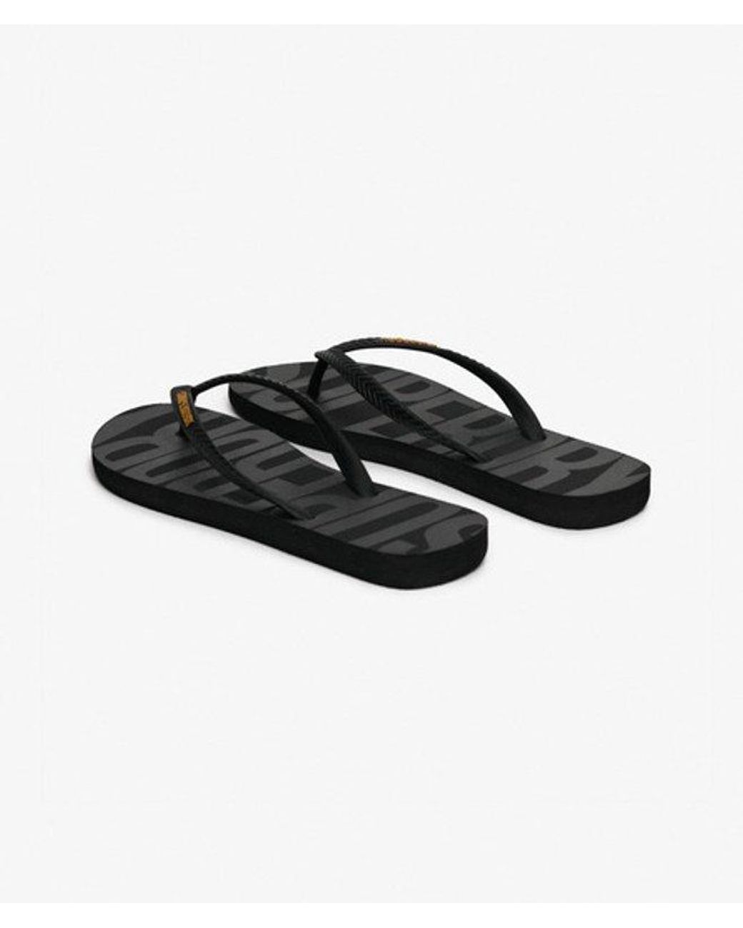 Superdry Black & Co Essential Flip Flops