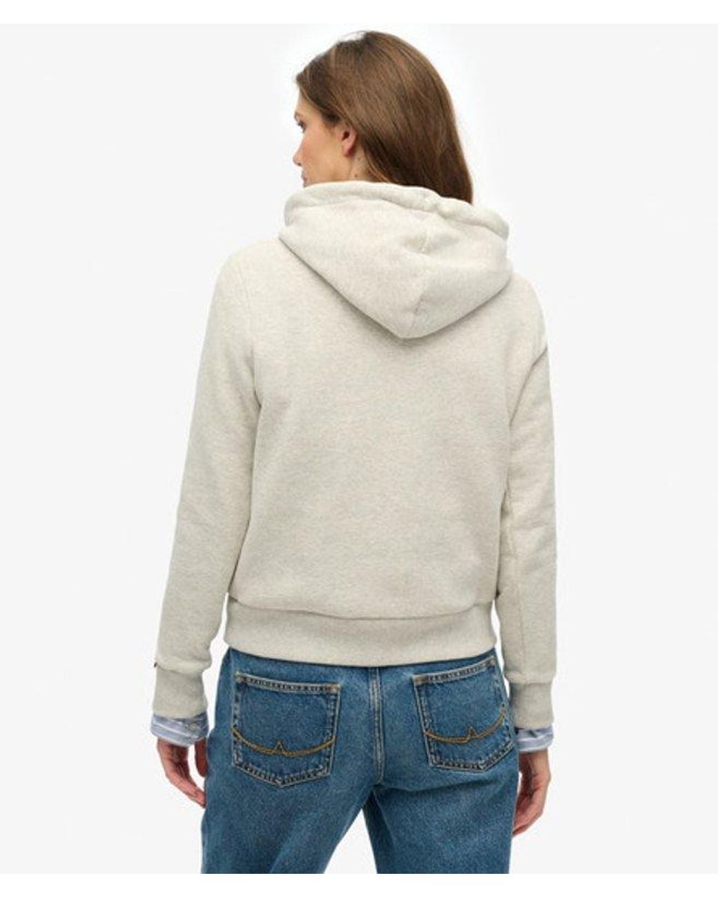 Superdry Natural & Co Rainbow Stripe Hoodie