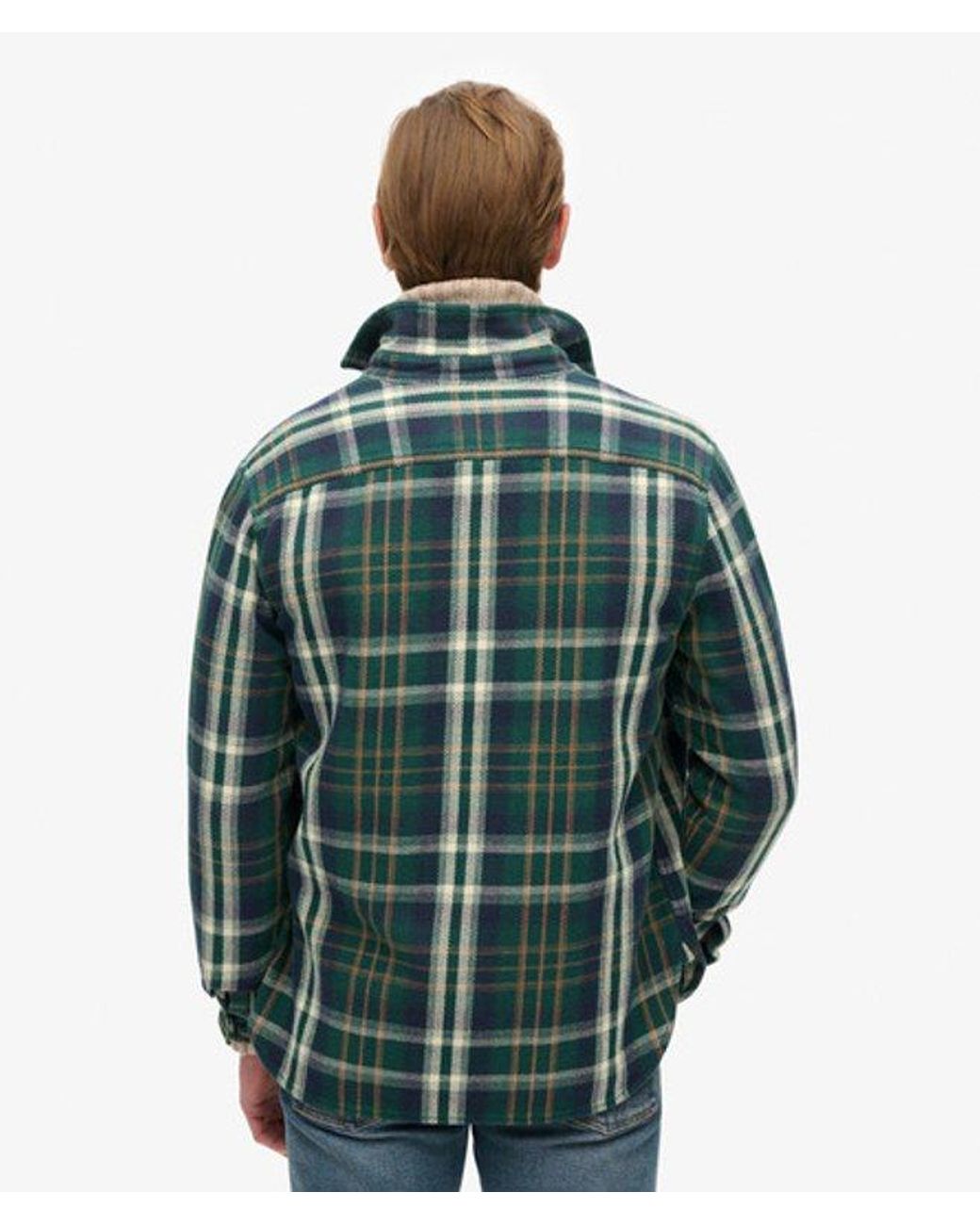 Superdry Green & Co The Merchant Store - Heavy Checked Shirt for men